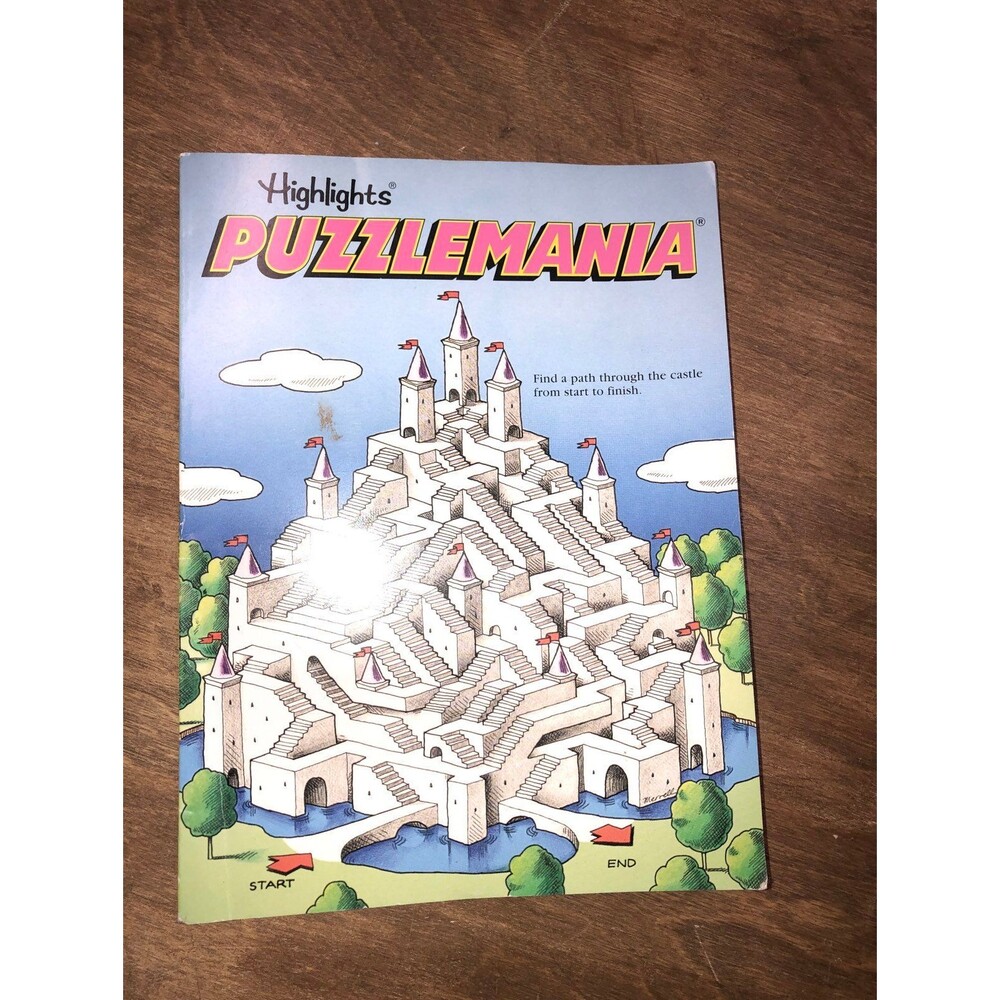 Highlights puzzlemania paperback book